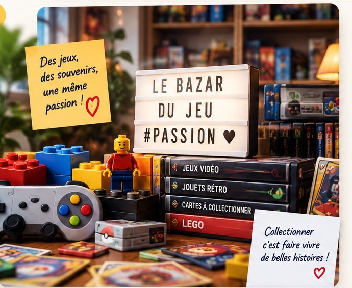 Le Bazar du Jeu — jeux et collections